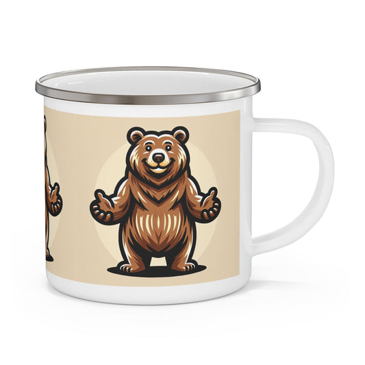 Camping Mug, Outdoor Enamel Cup for Campers, Wanderlust Gift, Adventure Coffee Mug, Camping Trip Daydreamer Drinkware