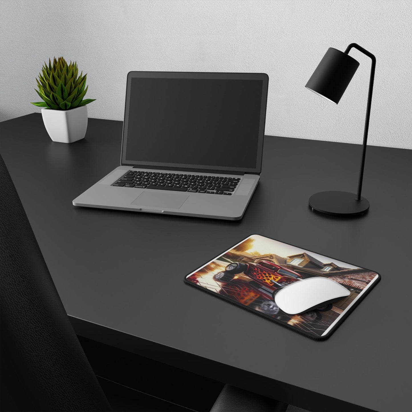 Mouse Pad, mom's dream hotrod, Non-Slip Gaming Mat, Computer Accessory, Office Desk Decor, Gift for Gamers