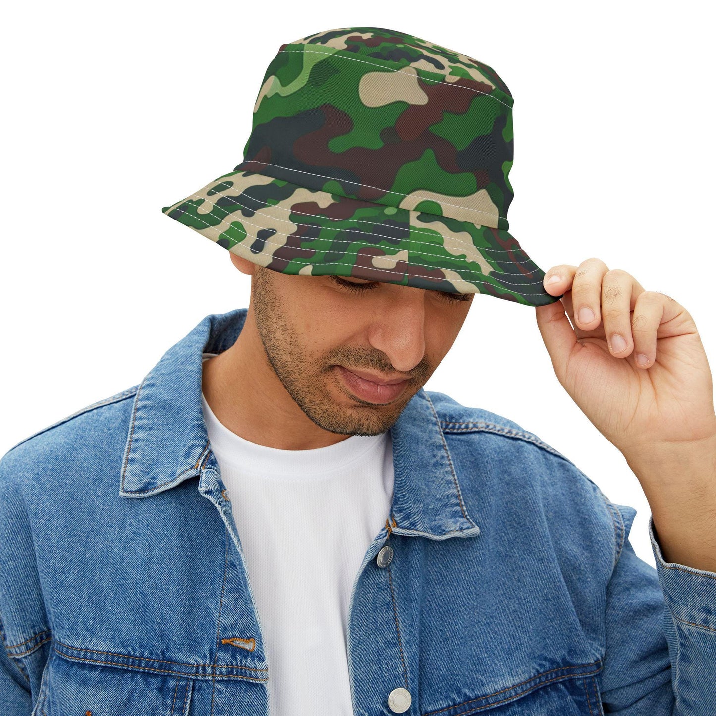 Bucket Hat, Mom and Dad's Hunting Hats, Outdoor Cap, Family Gift, Camouflage Hat, Safari Hat