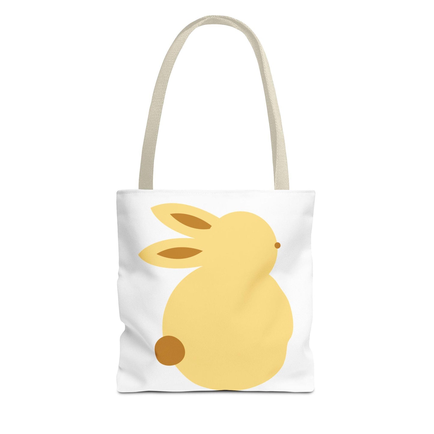 Charming Rabbit Tote Bag, Perfect for Easter, Spring Outings, Eco-Friendly Shopping, Cute Animal Lover Gift, Canvas Bag