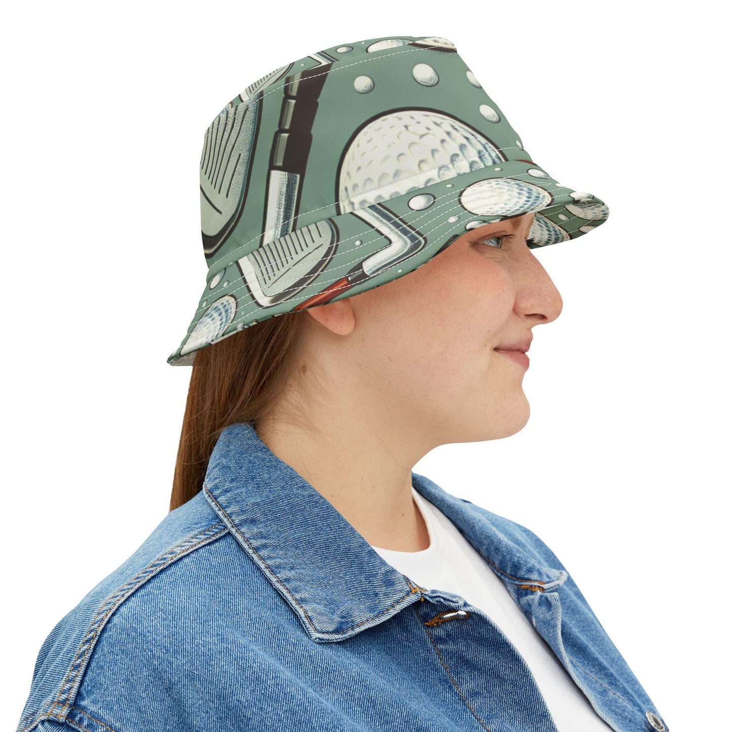 Bucket Hat, Mom and Dads Goofy Golf Hat Gift, Funny Cap, Novelty Sun Hat, Unique Beach Headwear, Retro Summer Apparel