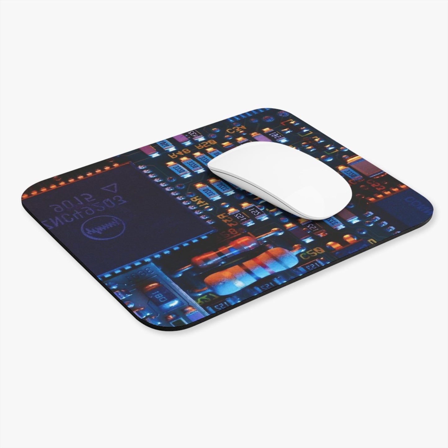 Futuristic Tech Mouse Pad | Gamer Gift, Home Office Decor, Computer Accessory, Unique Gift for Tech Lovers