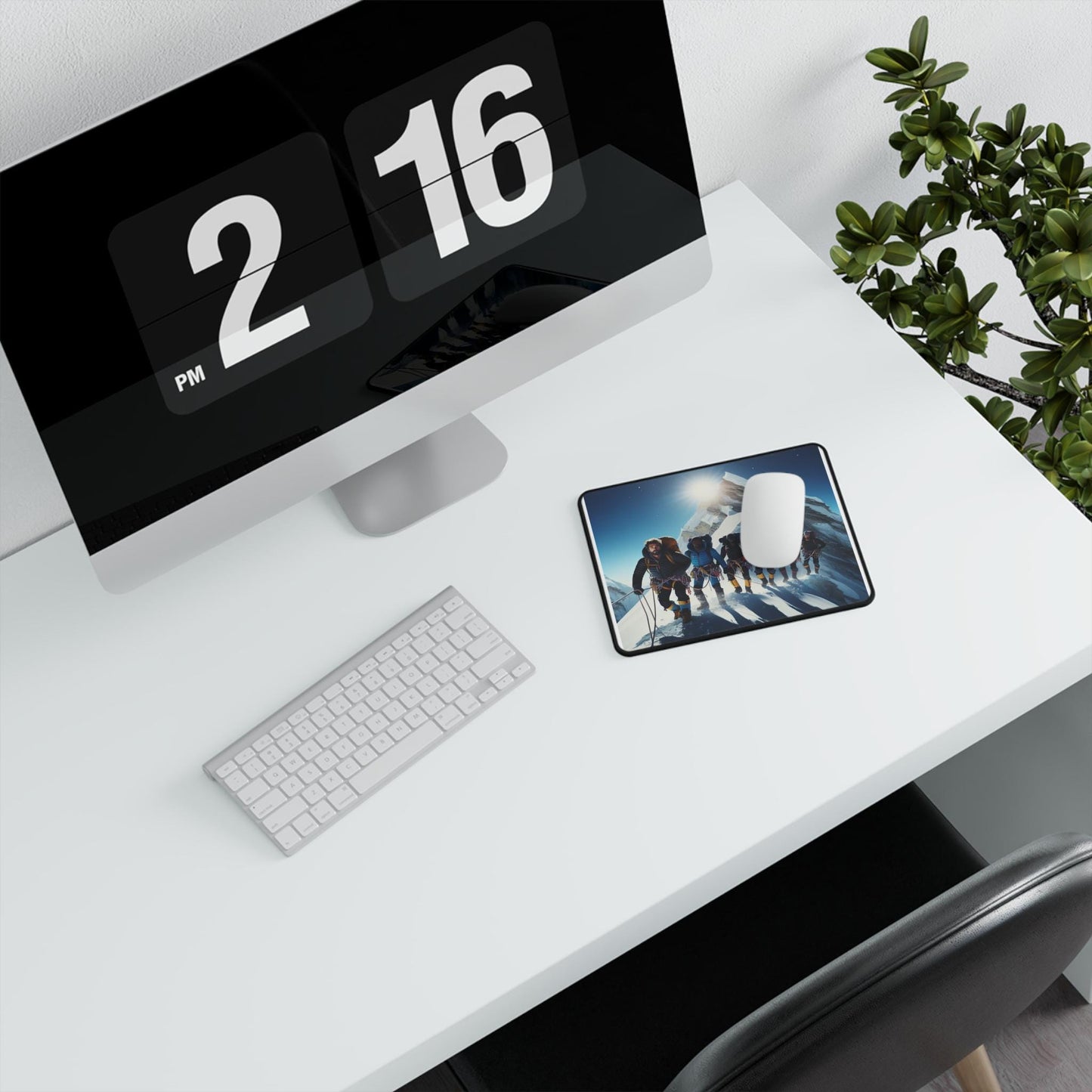 Mouse Pad, Dad's Dream Mountain Climbing Team, Non-Slip Decor, Desk Pad, Computer Accessories, Office Supplies