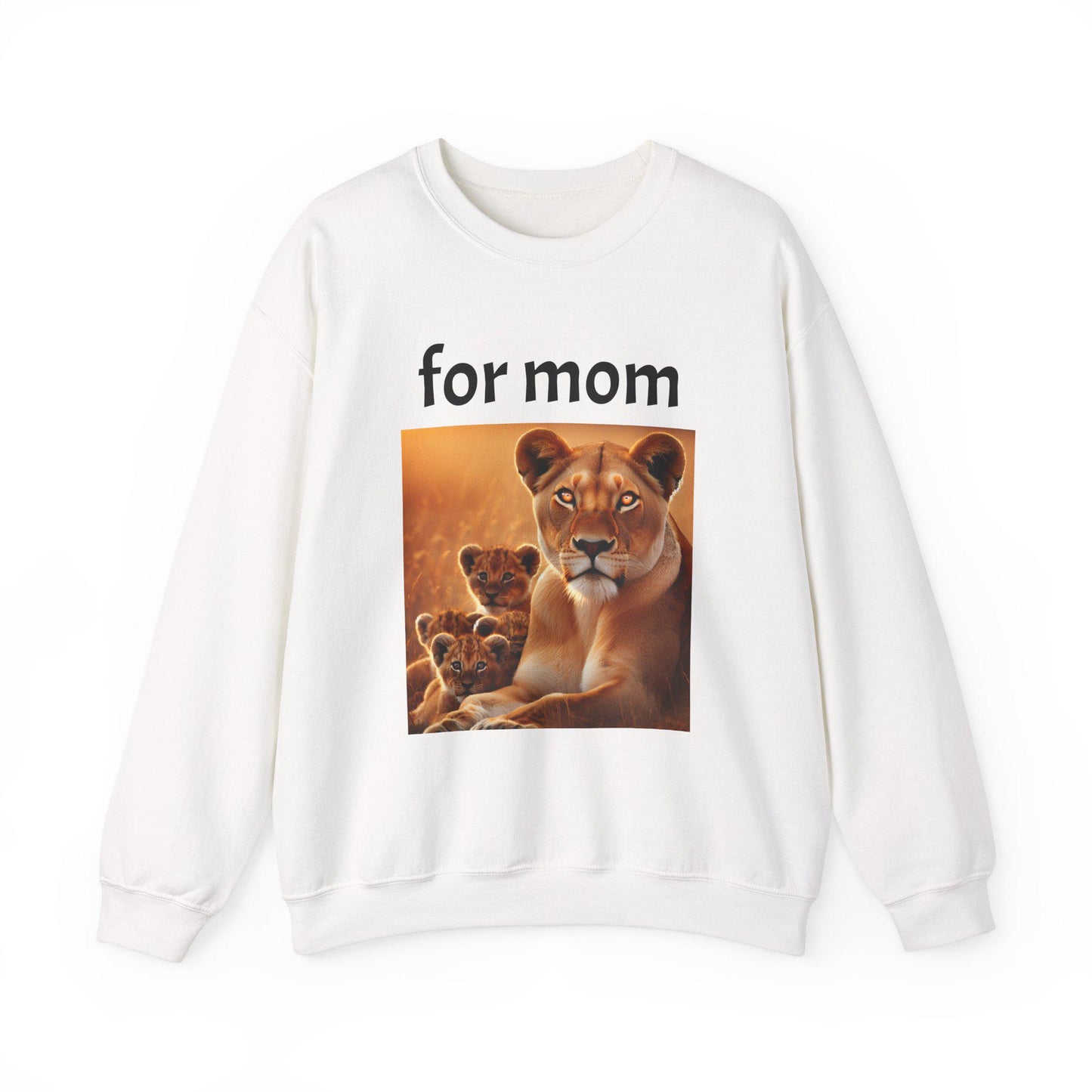 Lioness Mother's Day Crewneck Sweatshirt, Mom Gift, Mother's Day Sweatshirt, Lioness Mom Apparel, Mother's Day Lioness Jumper