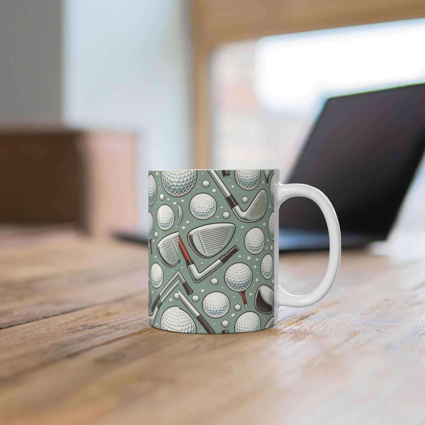 Golf Lover's 11oz Mug - Perfect Gift for Golf Enthusiasts, Sports Fans, Fathers Day, Birthday, Unique Home Decor