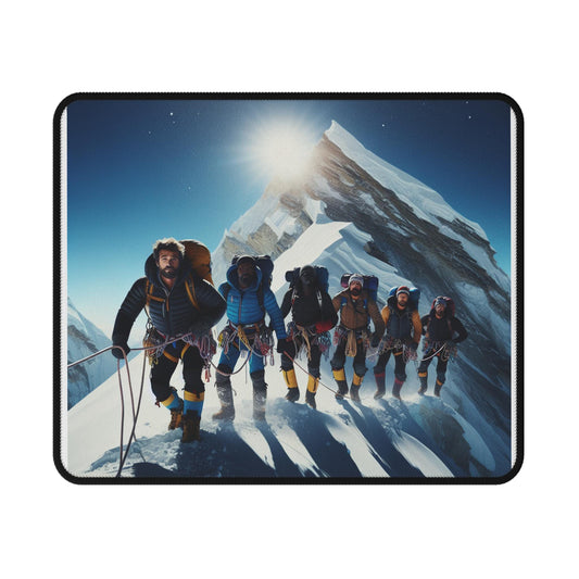 Mouse Pad, Dad's Dream Mountain Climbing Team, Non-Slip Decor, Desk Pad, Computer Accessories, Office Supplies