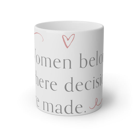 Coffee Mug - Gift for Wife, Mom Mug, Mother's Day Present, Partner Mug, Smartest Person in the Room, White Mug