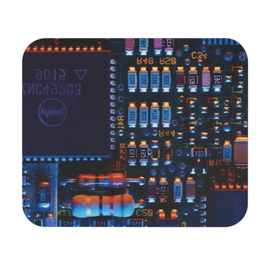 Futuristic Tech Mouse Pad | Gamer Gift, Home Office Decor, Computer Accessory, Unique Gift for Tech Lovers