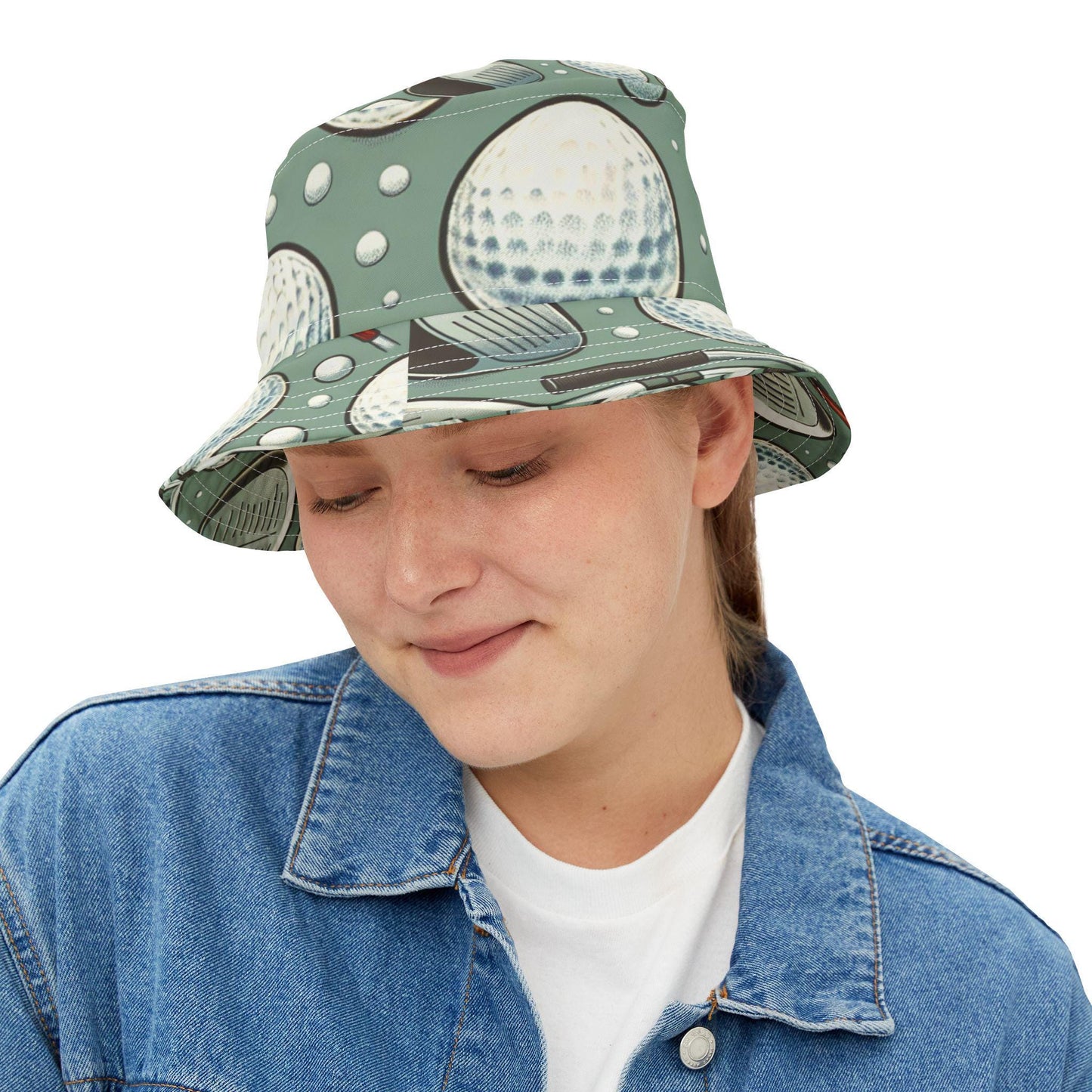Bucket Hat, Mom and Dads Goofy Golf Hat Gift, Funny Cap, Novelty Sun Hat, Unique Beach Headwear, Retro Summer Apparel