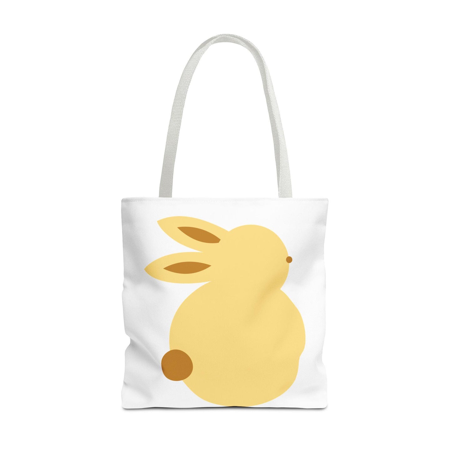 Charming Rabbit Tote Bag, Perfect for Easter, Spring Outings, Eco-Friendly Shopping, Cute Animal Lover Gift, Canvas Bag