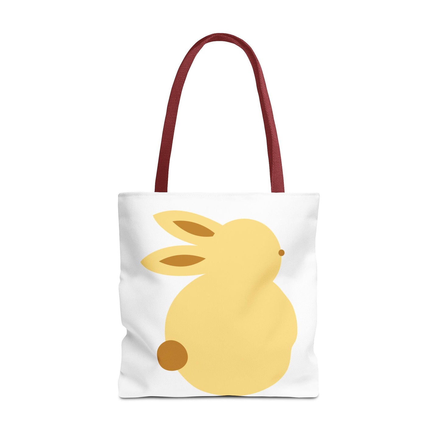 Charming Rabbit Tote Bag, Perfect for Easter, Spring Outings, Eco-Friendly Shopping, Cute Animal Lover Gift, Canvas Bag