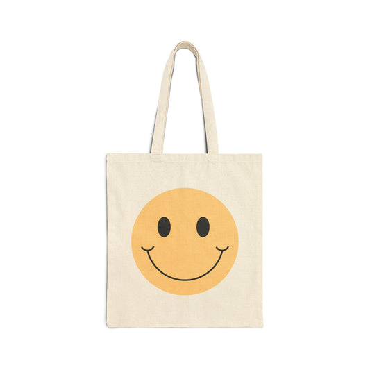Fun Cotton Canvas Tote Bag for Loose Items - Carry-All Grocery Bag, Reusable Market Tote, Eco-Friendly Shopping Tote, Beach Bag, Shoulder