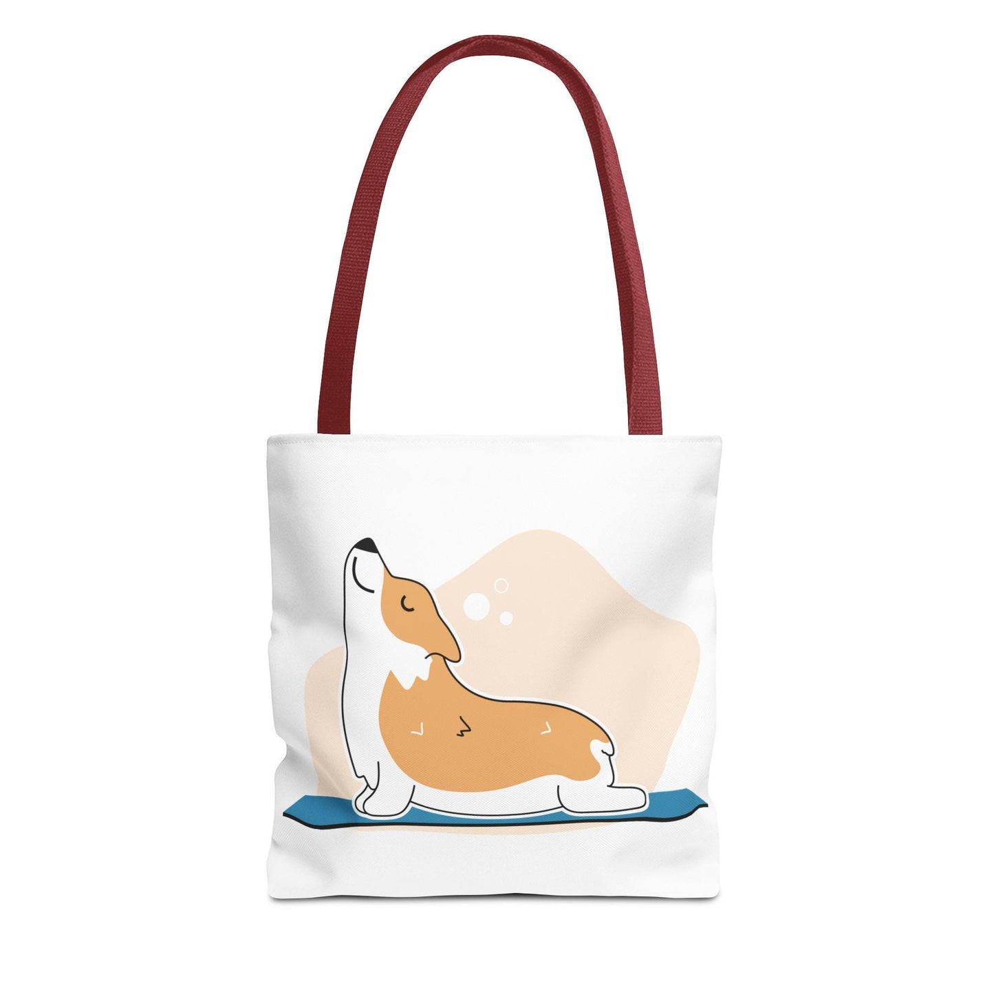 Calming Corgi Tote Bag, Stress Relief Bag, Dog Lover Gift, Pet Tote, Cute Dog Tote, Animal Lover Accessory