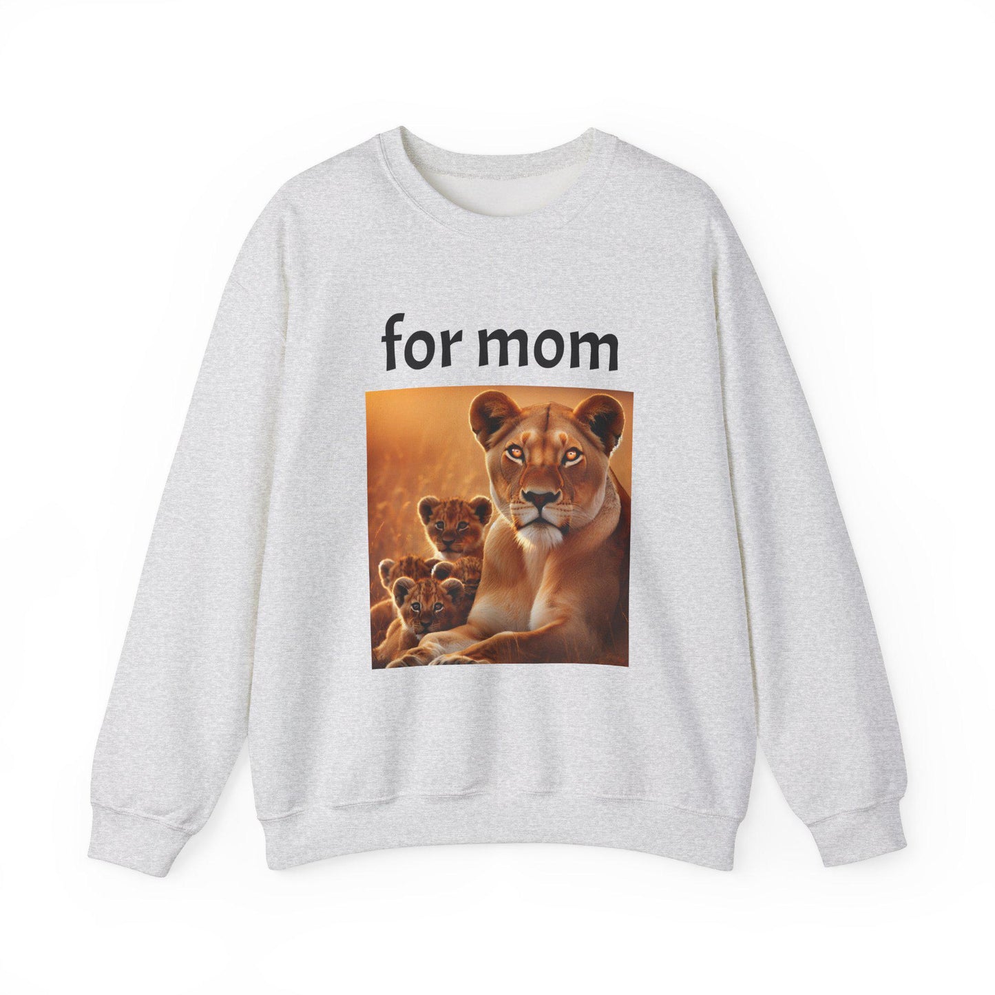 Lioness Mother's Day Crewneck Sweatshirt, Mom Gift, Mother's Day Sweatshirt, Lioness Mom Apparel, Mother's Day Lioness Jumper