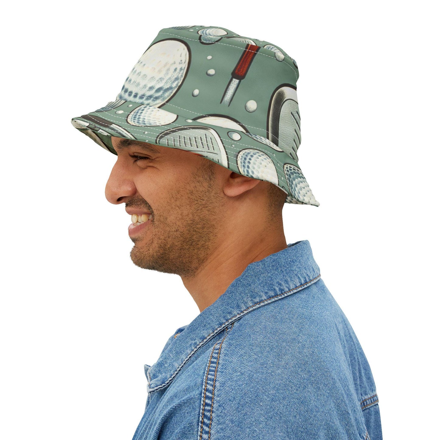 Bucket Hat, Mom and Dads Goofy Golf Hat Gift, Funny Cap, Novelty Sun Hat, Unique Beach Headwear, Retro Summer Apparel