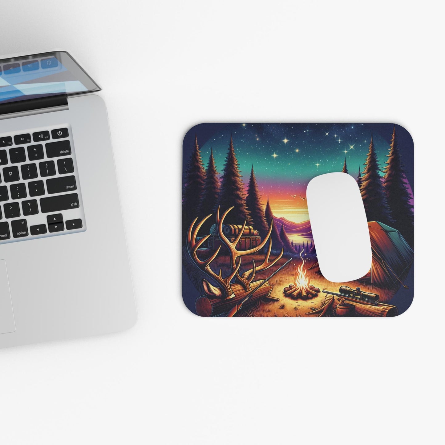 Rectangle Mouse Pad - Dad's Dream Favorite Weekend Getaway, Desk Accessory, Office Decor, Father's Day Gift, Computer Mouse Mat