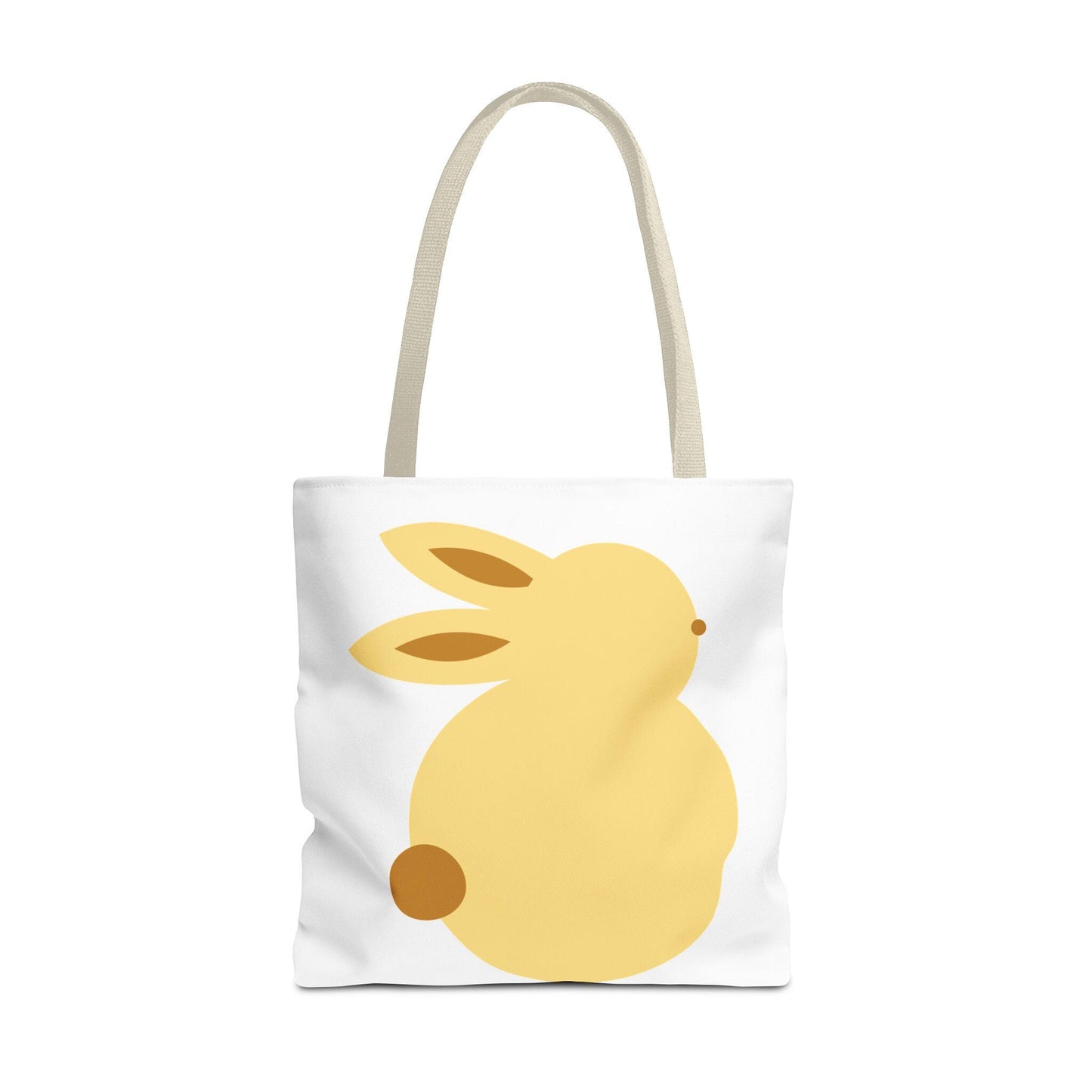 Charming Rabbit Tote Bag, Perfect for Easter, Spring Outings, Eco-Friendly Shopping, Cute Animal Lover Gift, Canvas Bag