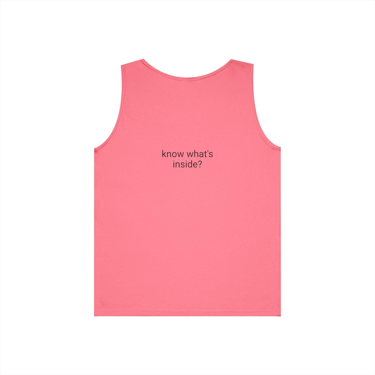 Tech-Inspired Unisex Heavy Cotton Tank Top, Perfect for Tech Lovers, Casual Wear, Summer Outings, Unique Gift for Geek Culture