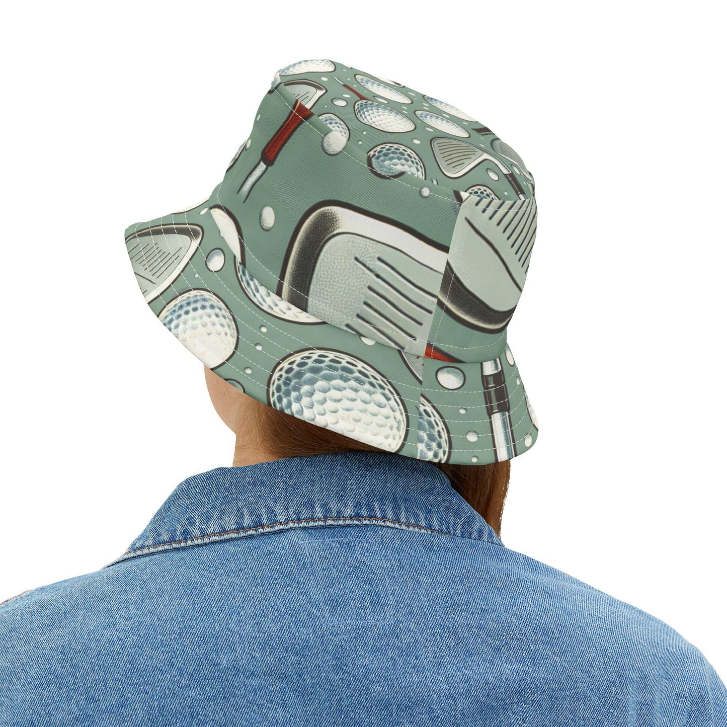 Bucket Hat, Mom and Dads Goofy Golf Hat Gift, Funny Cap, Novelty Sun Hat, Unique Beach Headwear, Retro Summer Apparel